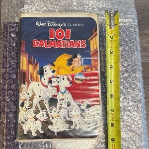 Disney 101 Dalmatians VHS - Blue, Red, White